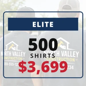500 Shirt Package